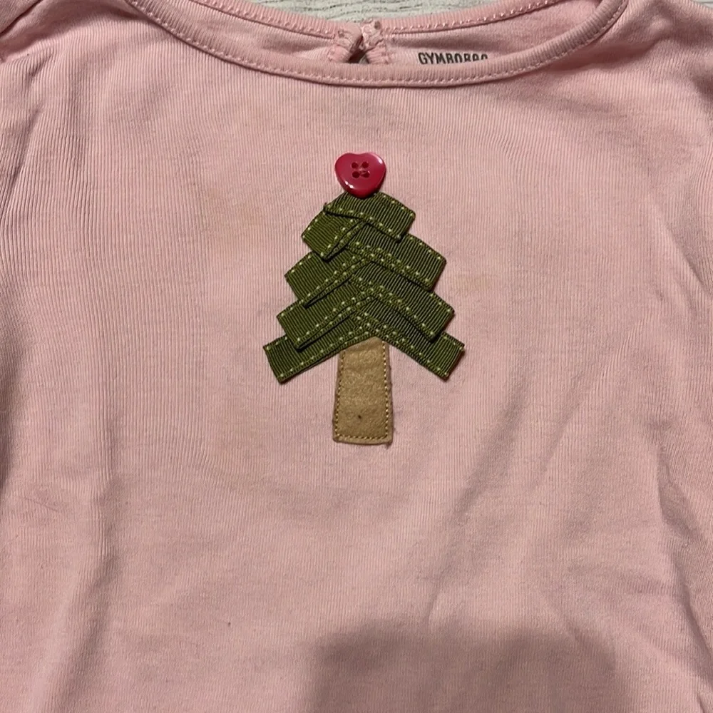 Gymboree Christmas Tree Long Sleeve Shirt size 2T